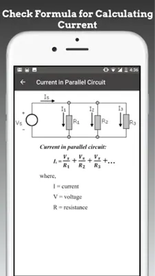 Electric Circuit Calculator android App screenshot 4