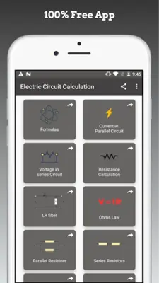 Electric Circuit Calculator android App screenshot 6